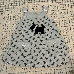 WonderKids Grey Dog Girls Dress Size 18m